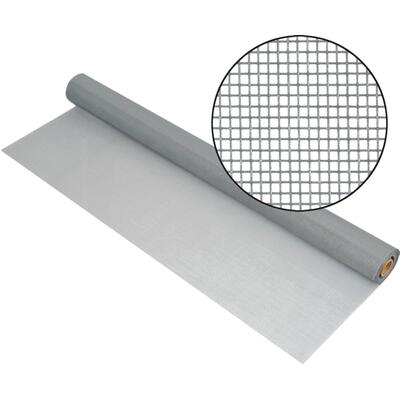Phifer Fiberglass Screen Mesh  48x100 Feet Gray 1 Foot