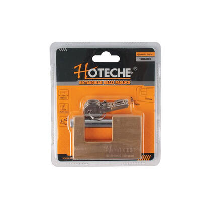 Hoteche Brass Block Lock 1 Each 180403