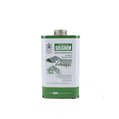 Solignum Wood Preservative Colourless 1 Liter 500238 224116