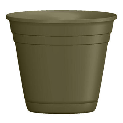  Att Southern  Terra Cotta Planter  12 Inch  Olive Green  1 Each  RN1207OG