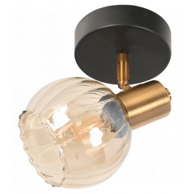 SPOTLIGHT 1L E14 40W M/BLK