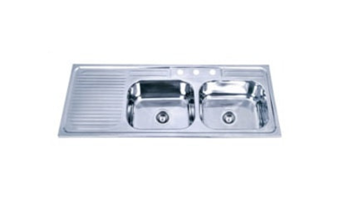 KITCHEN SINK DBL BOWL