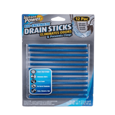 DRAIN CLEANER STICK 12PK