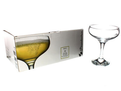  Pasabahce Champagne Glass 6 Piece 9.5oz 1 Set 748-44136D