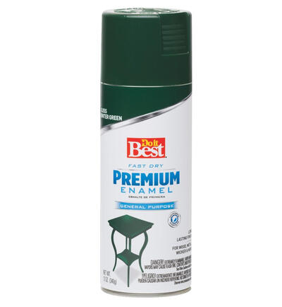 Do It Best Gloss Enamel Spray Paint 12oz Hunter Green 1 Each 203467D