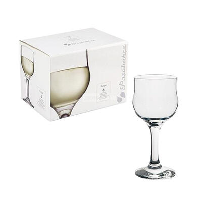 Pasabahce Stemware Glass 6 Piece Clear 1 Set 748-44167T