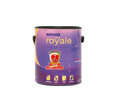 Berger Royale Interior Satin Emulsion White Base 1 Quart P114846
