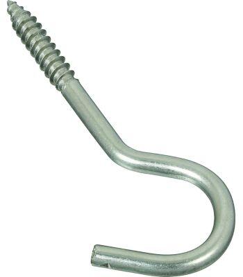  National  Screw Hooks 1/4x4-1/4 Inch  Stainless Steel 1 Each N220-814