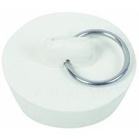  Do It Best Sink Rubber Drain Stopper 1-3/8-1-1/2 Inch  White 1 Each 415438