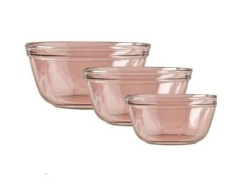 MIXING BOWL 3PC ROSEWATER