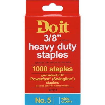  Channellock  Heavy Duty Staple  3/8 Inch 1000 Pack 347173