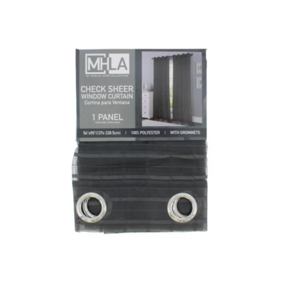 SHEER CHECK PANEL GROMMETS