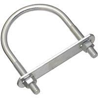  National Square U Bolt 3/8x2.95x4.5 Inch  Zinc 1 Each N222217