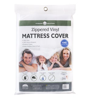 DEEP PVC MATTRESS COVER KING