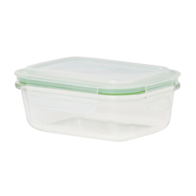 GLASS CONTAINER RECT 370ML