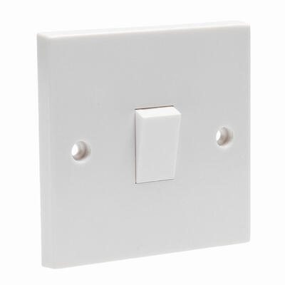 Jendee Light Switch 1 Gang 1W 1 Each CEDS11