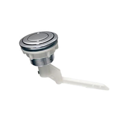  Fluidmaster Flush Button Single  38-48mm Chrome  1 Each 800FS-3848