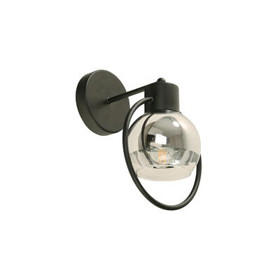 WALL LAMP 1L E27 40W MATT BLK