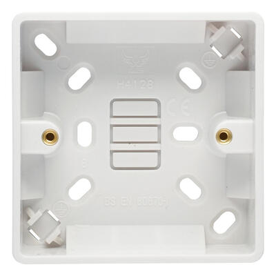  Marbo Surface Box 1 Gang 29mm 1 Each D9409NR