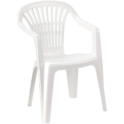 Altea Lyra Plastic Chair White 1 Each MPCH862678