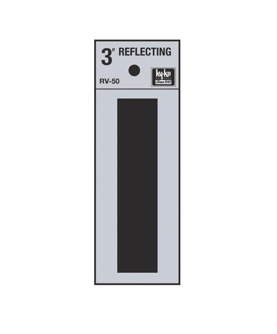  Hy-Ko Reflective Letter I 3 Inch  1 Each RV-50/I