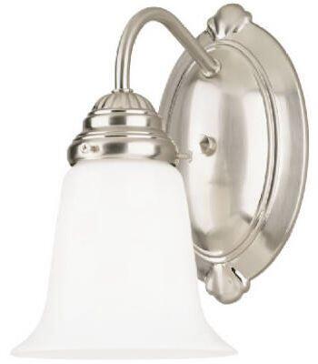 Westinghouse Wall Bracket 1 Light 4-7/8 Inch Nickle 1 Each 66496