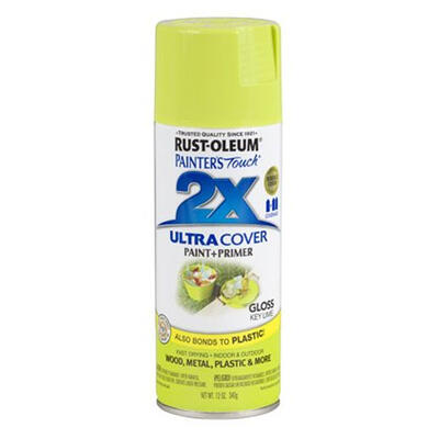 Rust-Oleum Painter's Touch Gloss Spray Paint 12oz Key Lime 1 Each 249104