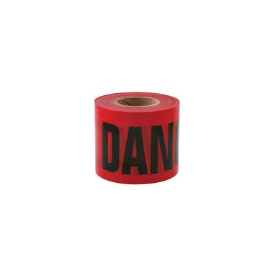 Empire Danger Caution Tape 200 Ft x 3 Inch 1 Each 77-0204