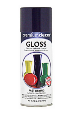 ENAMEL SPRAY PAINT PURPLE 12OZ