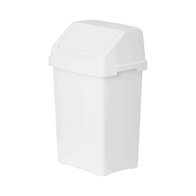 SWING BIN 8L SNOW WHITE