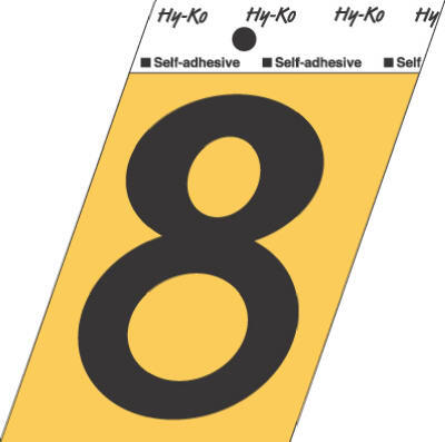 Hy-Ko Number 8 3-1/2 Inch Gold Aluminum 1 Each GG-25/8