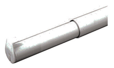  Closet Pro  Adjustable Closet Rod 30-48 Inch  White  1 Each RP0021-30/48