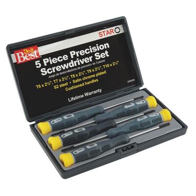  Do It Best  Precision Star Screwdriver 5 Piece 1 Set 319355