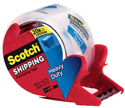 Scotch Packaging Tape 1.88 Inx32 Yard Clear 1 Roll 3850S-RD