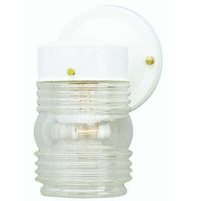 Canarm Lantern Fixture 1 Light Outdoor 60W White 1 Each IOL2011