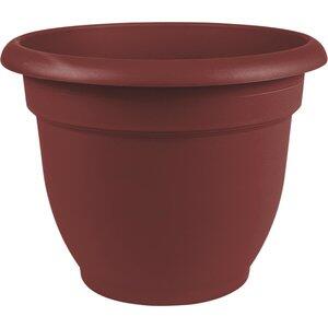 Bloem Marina  Plastic Self Watering Planter 8 Inch Red 1 Each AP0813