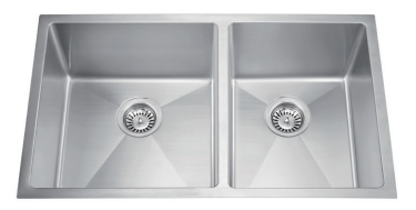 UM SINK DOUBLE BOWL 32X19X10