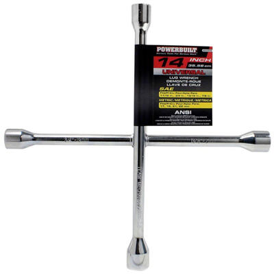  Powerbuilt Universal Metric Lug Wrench  14 Inch  1 Each 950558