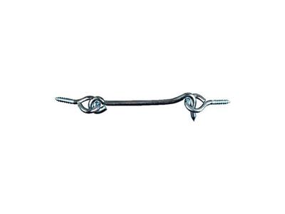  National  Gate Hook With Eye  6 Inch  Zinc 1 Each N122-358
