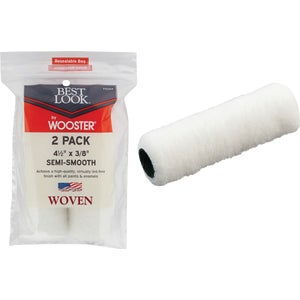 MINI ROLLER COVER 4.5X3/8 2PK