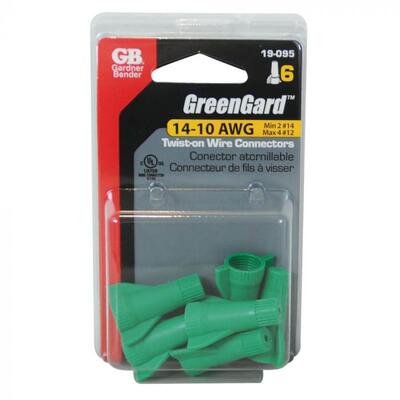 Ecm Industries Grounding Wire Connector 6 Pack 19-095