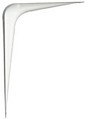  National Shelf Bracket 6x8 Inch  White  1 Each N218-891