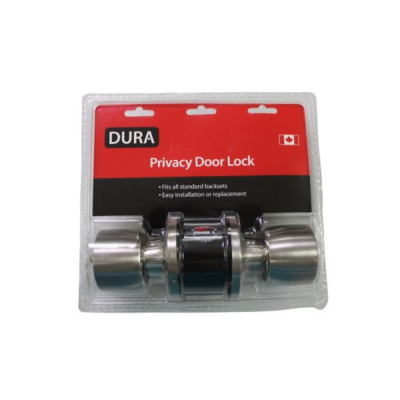 PRIVACY LOCK TULIP  KNOB SS