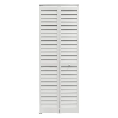 PVC BI FOLD DOOR WHT 76.2X203