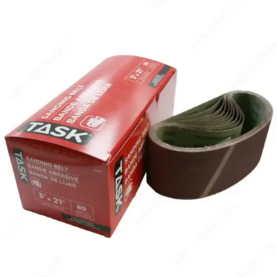  Sanding Belt 80 Grit  3x21 Inch  1 Each 32180